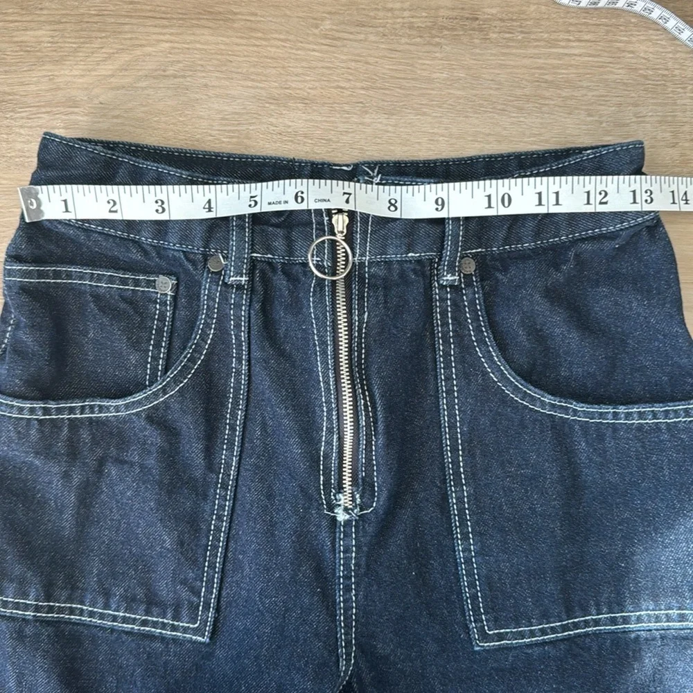 The Ragged Priest High Waisted Wide Leg Jeans Sz 28 - Picture 2 of 10